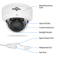 Security camera system 5Mp Dome PoE IP Camera for Home Security - The Shopsite