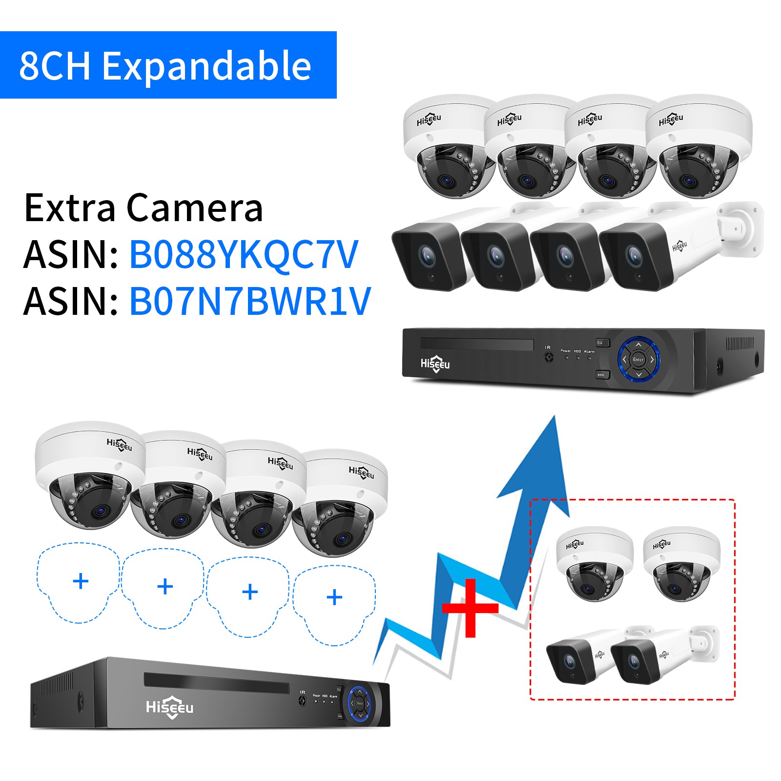 Security camera system 5MP IP Camera POE System Home Security Camera - The Shopsite