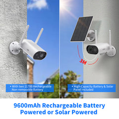 Home Security Camera Rechargeable Outdoor Waterproof Security Camera - The Shopsite