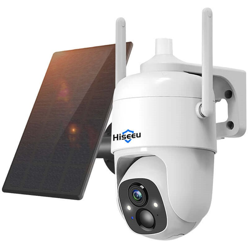 Solar Security Camera 1080p Wireless Wifi Camera Outdoor