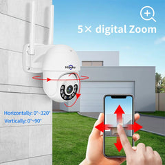 Security Camera Waterproof Outdoor Wifi Smart Camera 2MP Cloud Camera - The Shopsite