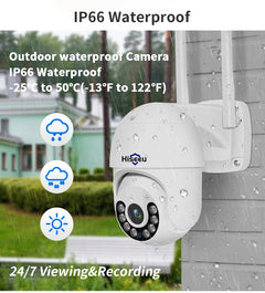 Security Camera Waterproof Outdoor Wifi Smart Camera 2MP Cloud Camera - The Shopsite