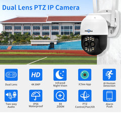 Security Camera Waterproof 8Mp Outdoor Security Camera Wifi Motion Tracking - The Shopsite