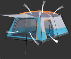 Camping Tent 10 People Family Tent - The Shopsite