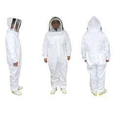 Full Body Beekeeping Suit Hooded Veil Bee Farm Clothing Xxl - The Shopsite