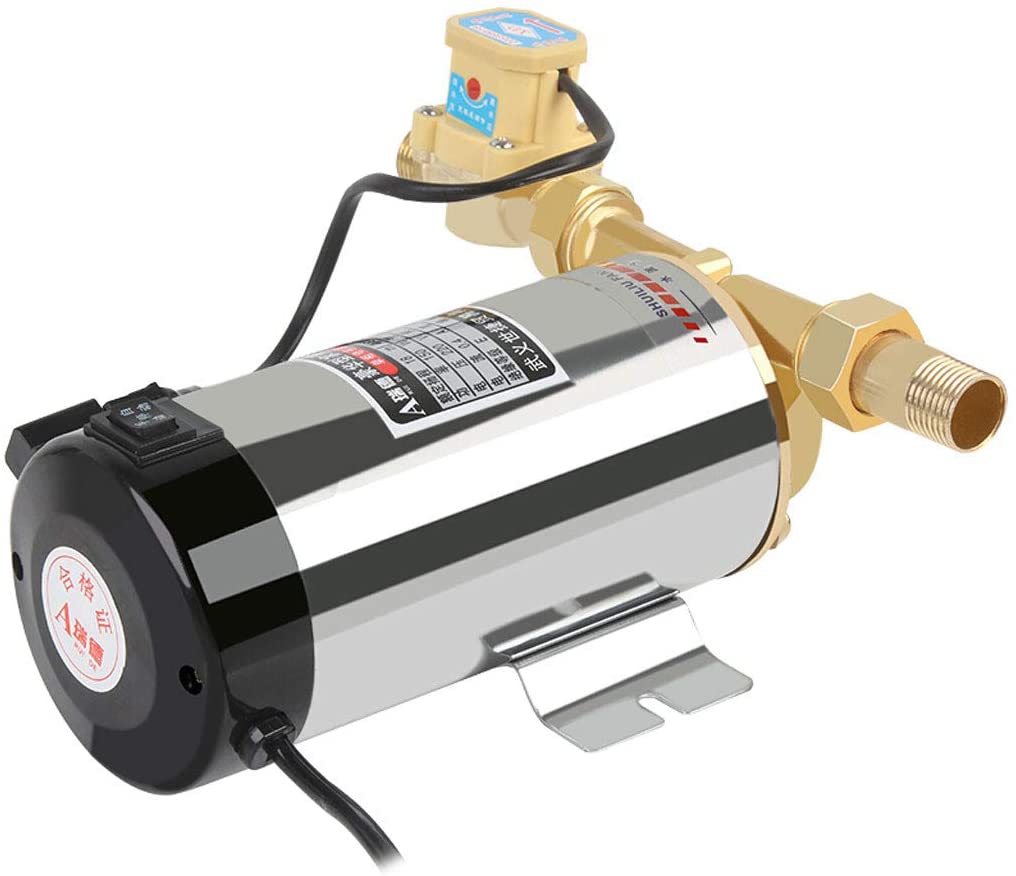 Shower Hot Water Booster Pump Automatic Hot Water Tap Water Pump Micro-Pipe Pump 100W - The Shopsite