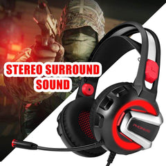 Gaming Headphones with Mic, Surround Sound - The Shopsite