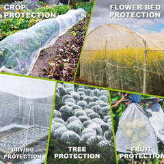 3 x 10M Insect Netting Vegetables Plant Crop Mesh Protection - The Shopsite