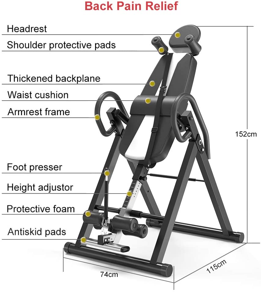 Gravity Inversion Table Heavy Duty Inversion Table - The Shopsite