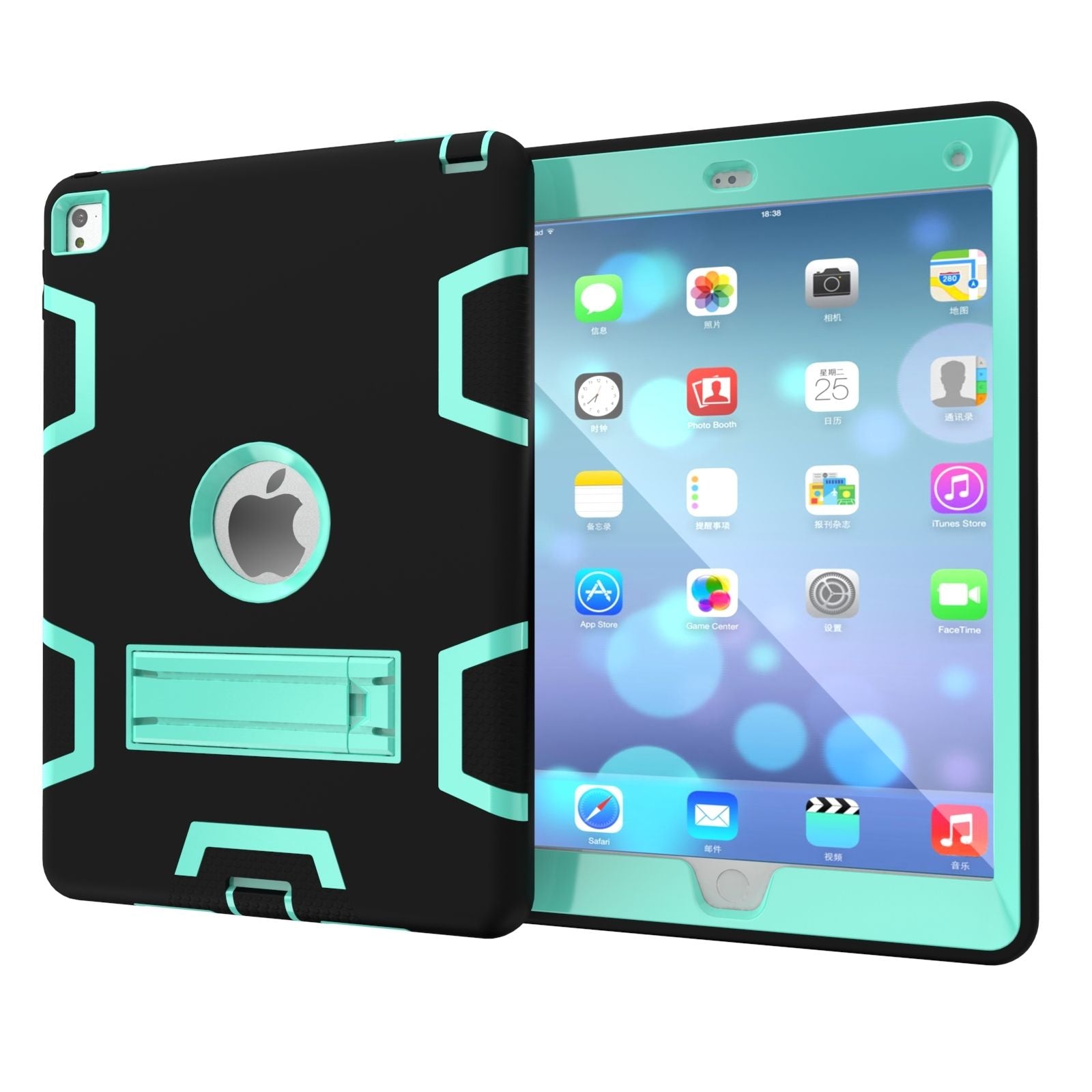iPad 2 Case Three Layer Heavy Duty Shockproof Protective Case for iPad 2 - The Shopsite