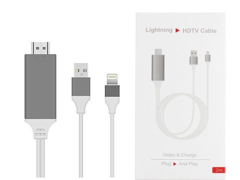 iPhone Lightning To Hdmi Cable iPhone Hdmi Cable Lightning To Hdmi 1080P Adapter Cable