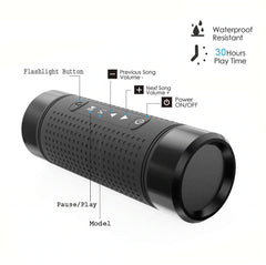 Bluetooth Speaker Outdoor Wireless Bluetooth Speaker Waterproof - The Shopsite