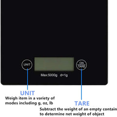 Kitchen Scale Food Scale Digital Weight Grams And Oz - The Shopsite