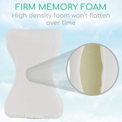 Knee Pillow Memory Foam pine Alignment and Pain Relief Breathable, Hypoallergenic and Comfortable - The Shopsite