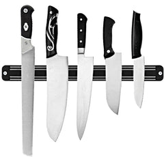 MAGNETIC KNIFE HOLDER Knife Fork Block Kitchen Rack Desk Organizer - The Shopsite