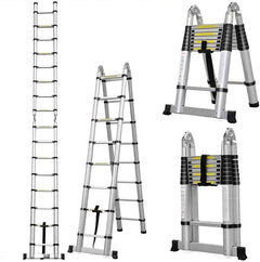 Telescopic Ladder 5M Aluminium - The Shopsite