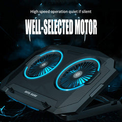 Laptop Cooler Gaming Cooling Pad - The Shopsite