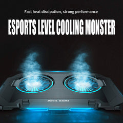 Laptop Cooler Gaming Cooling Pad - The Shopsite