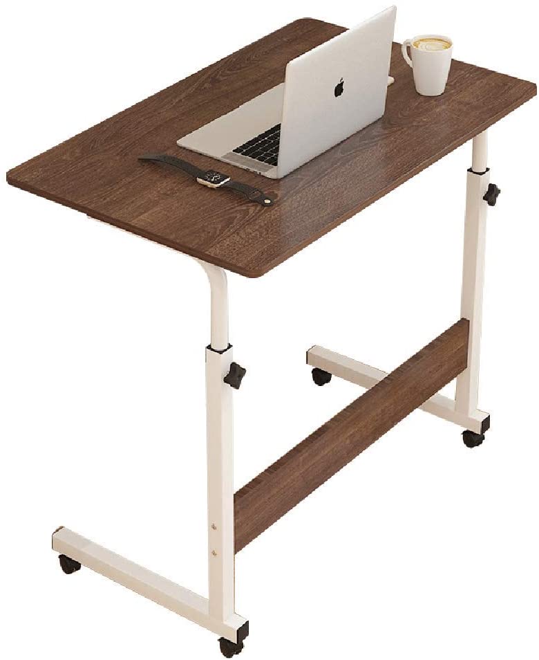 Height Adjustable Laptop Desk Stand Brown - The Shopsite