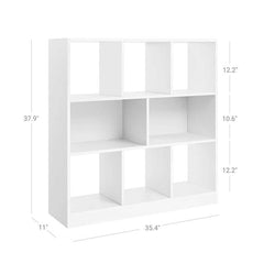 Freestanding VASAGLE Bookshelf: Organize Your Books