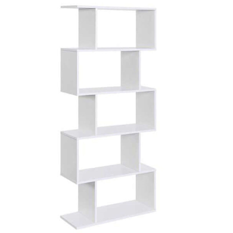Wooden Elegant Bookshelf 5-Tier