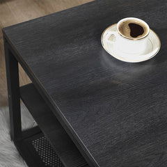 VASAGLE COFFEE TABLE - Sleek Black Design