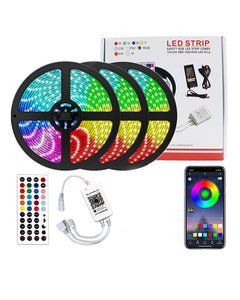 Bluetooth LED Strip Lights 15M Colour Changing