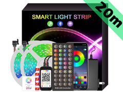 LED Strip Lights 20M 5050RGB 24key Remote - The Shopsite