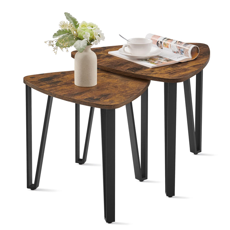 Vasagle Coffee Table Nesting Table Set - 2pc