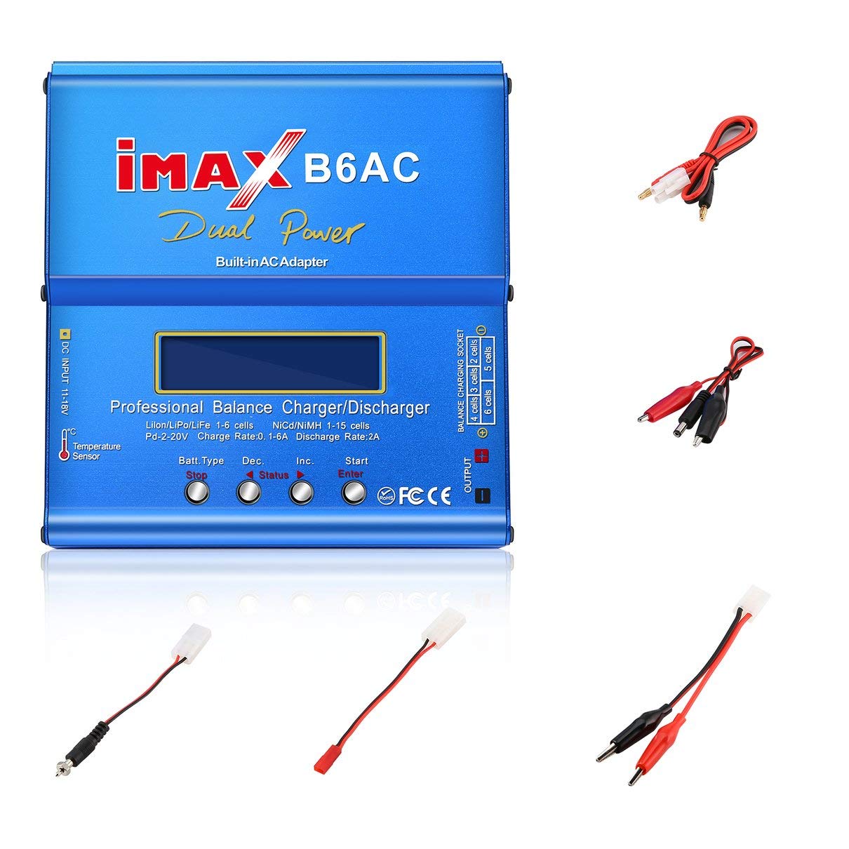 Lipo Battery Charger Imax B6Ac Balance Charger - The Shopsite