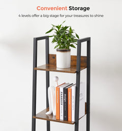 4-Tier Ladder Shelf for Storage by VASAGLE