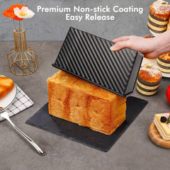 Loaf Pan with Lid Household Loaf Pan Baking Bread Pan Copper