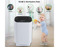 Air Purifier Ioniser Quiet Mode Hepa With Dual Filtration - The Shopsite