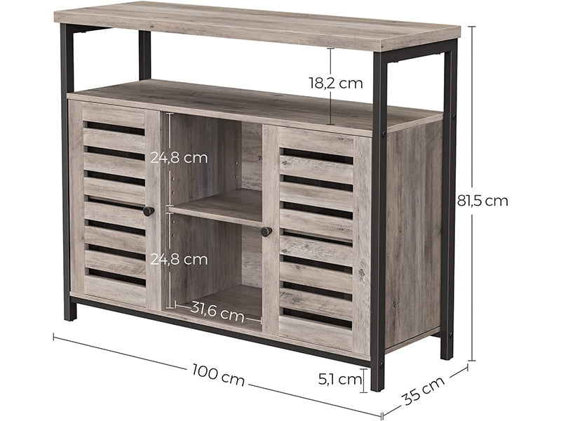 VASAGLE Kitchen Storage Cabinet