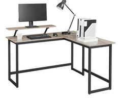 L-Shaped VASAGLE Computer Desk Table