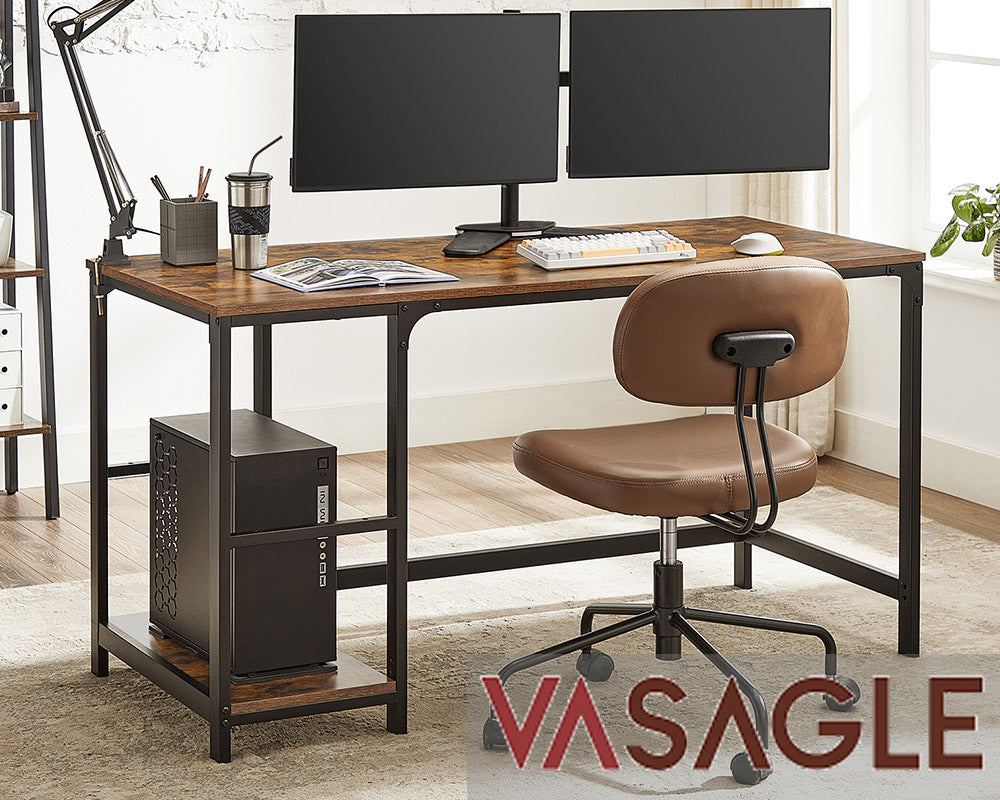 VASAGLE 55" Computer Desk 140cm