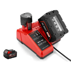 Milwaukee M18 Battery Charger with battery - The Shopsite
