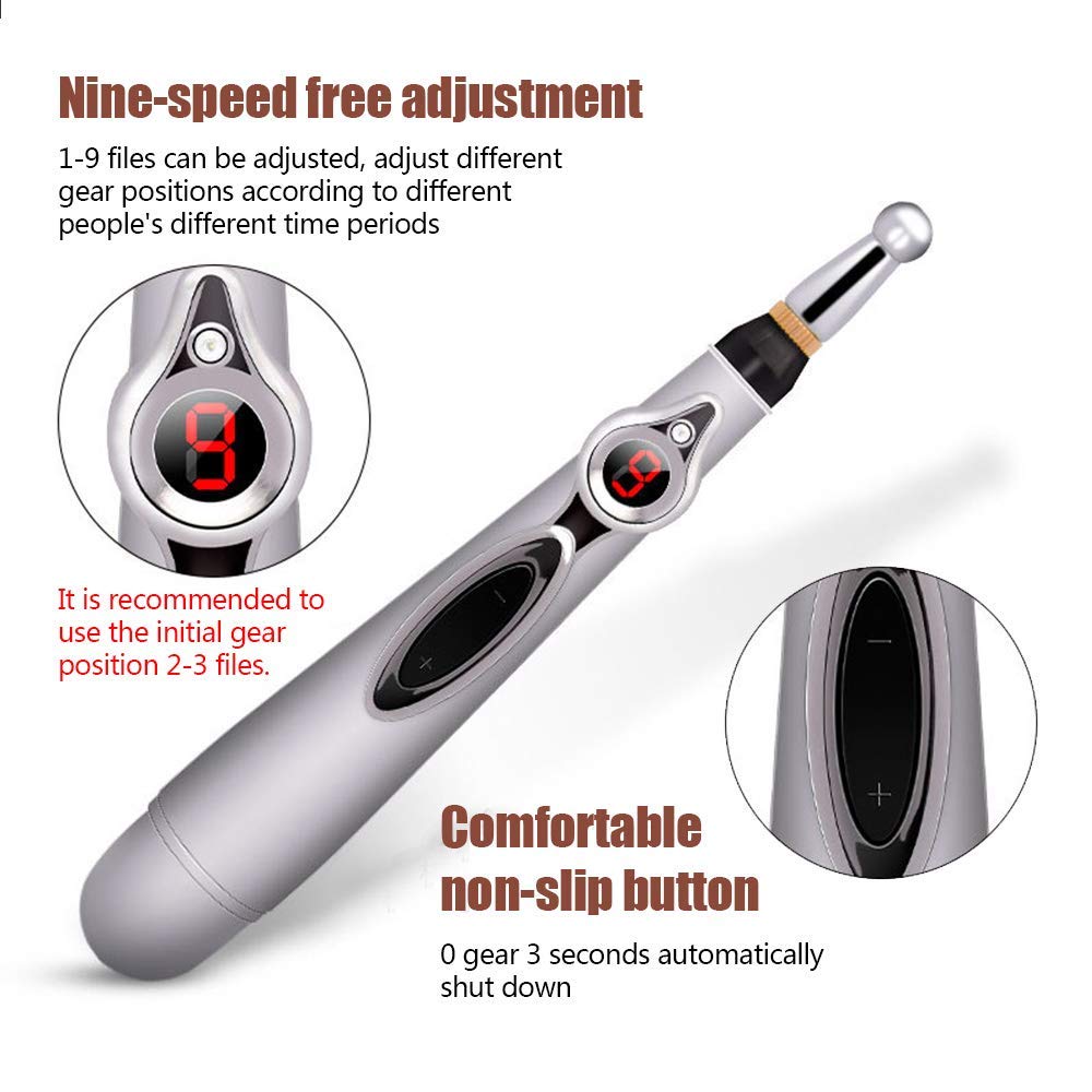 Acupuncture Pen, Electronic Acupuncture Pen For Pain Relief Therapy, Powerful Meridian Energy Pen Relief Pain Tools