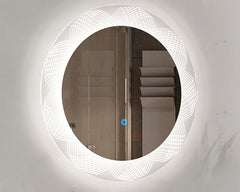 Round Wall Mirror 80cm - The Shopsite