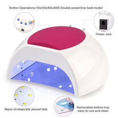 Nail Dryer Led 48W Uv Lamp Gel Curing Drying - The Shopsite