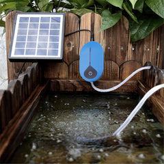 Solar Power Oxygen Pump Aquarium Fish Tank Air Pump - The Shopsite