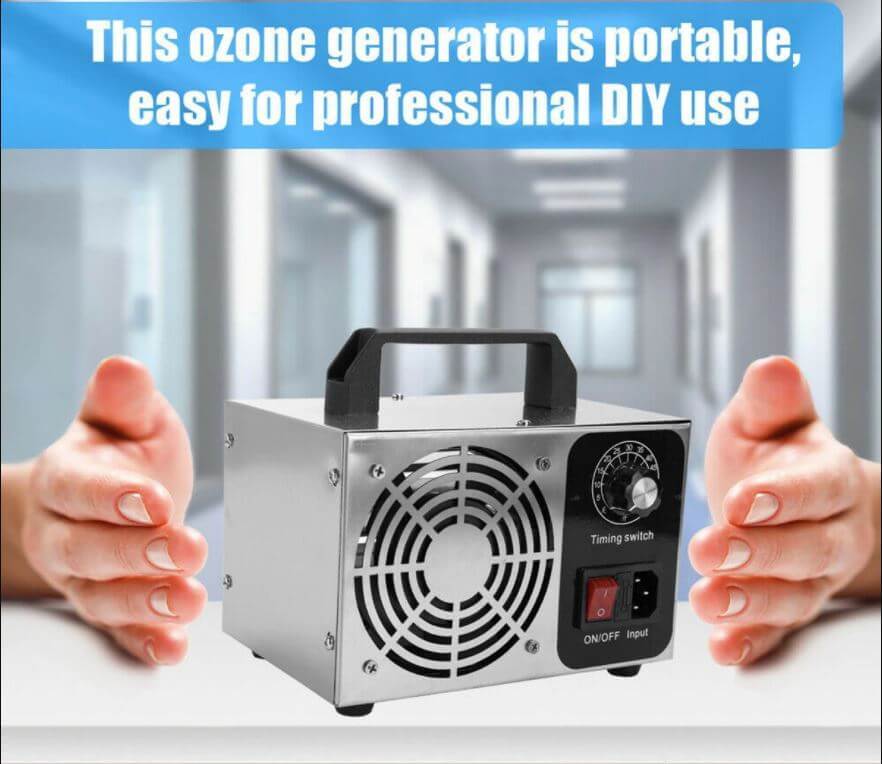 20G 230V Ozone Generator Machine Air Filter Purifier Fan - The Shopsite