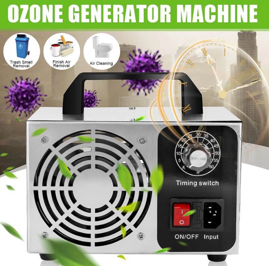 20G 230V Ozone Generator Machine Air Filter Purifier Fan - The Shopsite