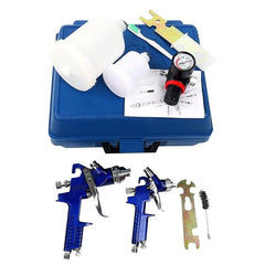 Hvlp Paint Spray Gun Kit, Auto Gravity, Paint Nozzle,Spraying Primers Sealers - The Shopsite