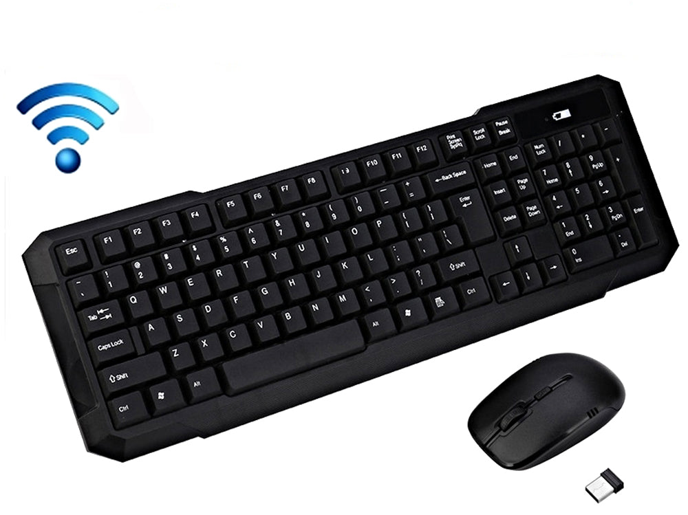 Wireless Keyboard And Mouse set 2.4GHz - The Shopsite