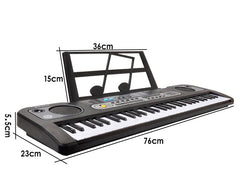 Keyboard Piano with Microphone & Music Stand - The Shopsite
