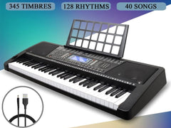 Keyboard Piano 61 Key with Z stand - The Shopsite