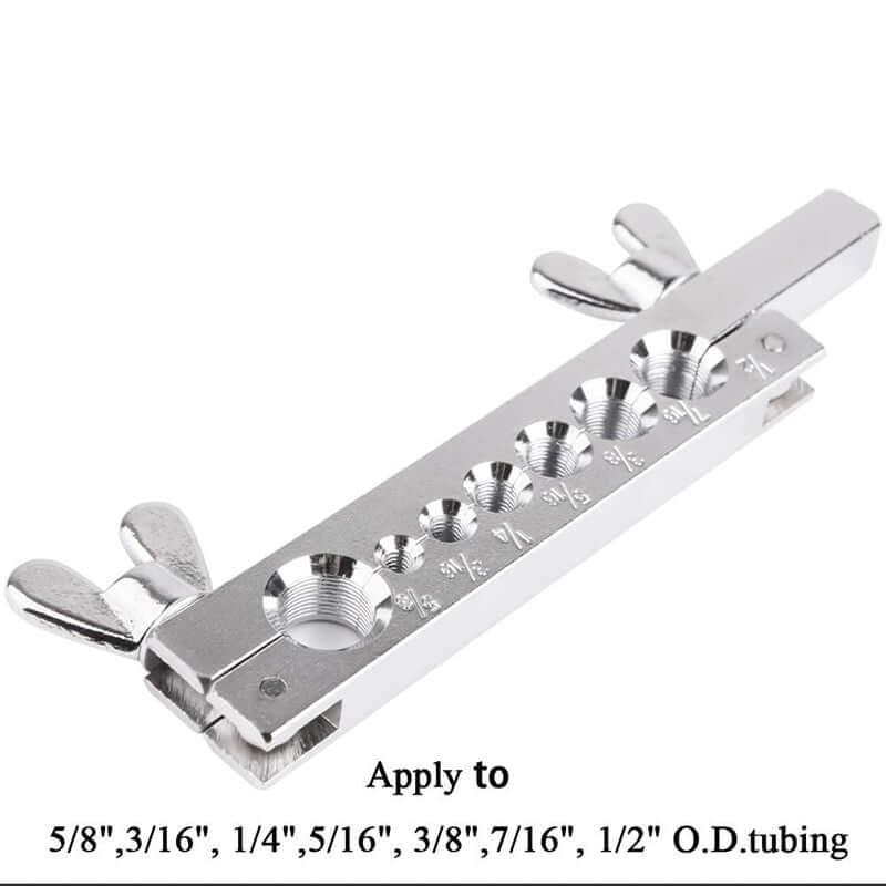 Double Flaring Tool Kit With Tube Cutter - 3/16 To 5/8 Inch For Brake Lines