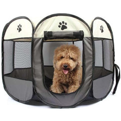 Dog Playpen Dog Play Pen Foldable Pet Playpen Tent Cage Crate - The Shopsite