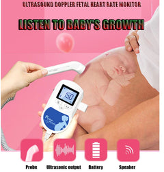 Medical Fetal Doppler Fetal Ultrasound Baby Heartbeat Home Detector